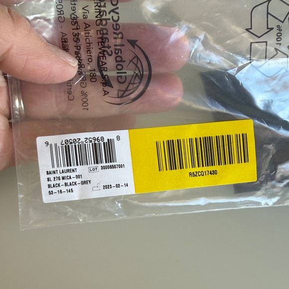Saint Laurent SL 276 Mica Cat-Eye Sunglasses- Black - Picture 15 of 17